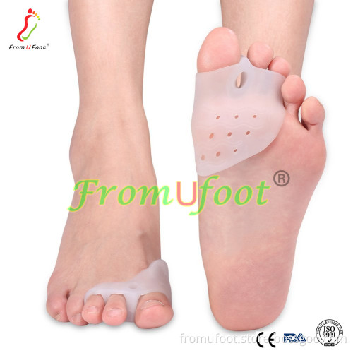 ZRWC16D Gel Toe Spacer Hallux Valgus Corrector, Big Toe Straighter
